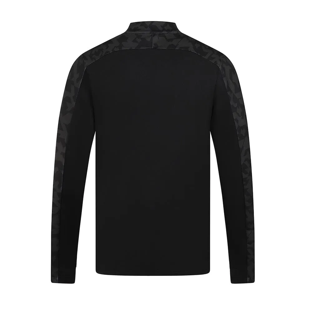 2024-25 Pre Match 1/4 Zip - Black/Gold