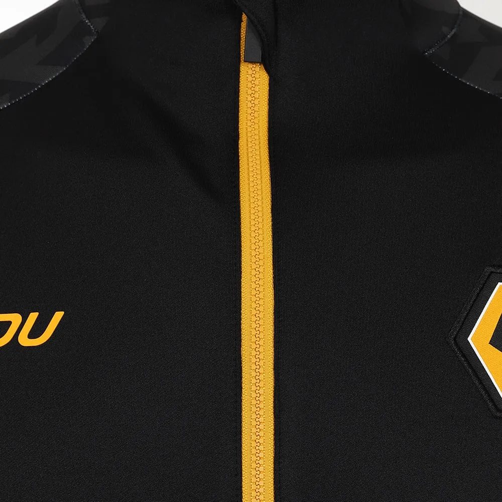 2024-25 Pre Match 1/4 Zip - Black/Gold