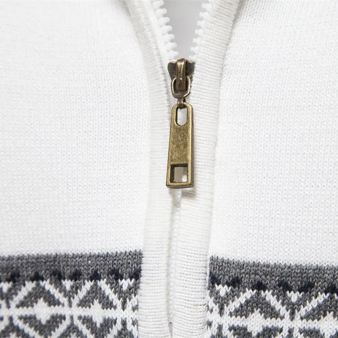 Alex Knitted Half-Zip Cardigan