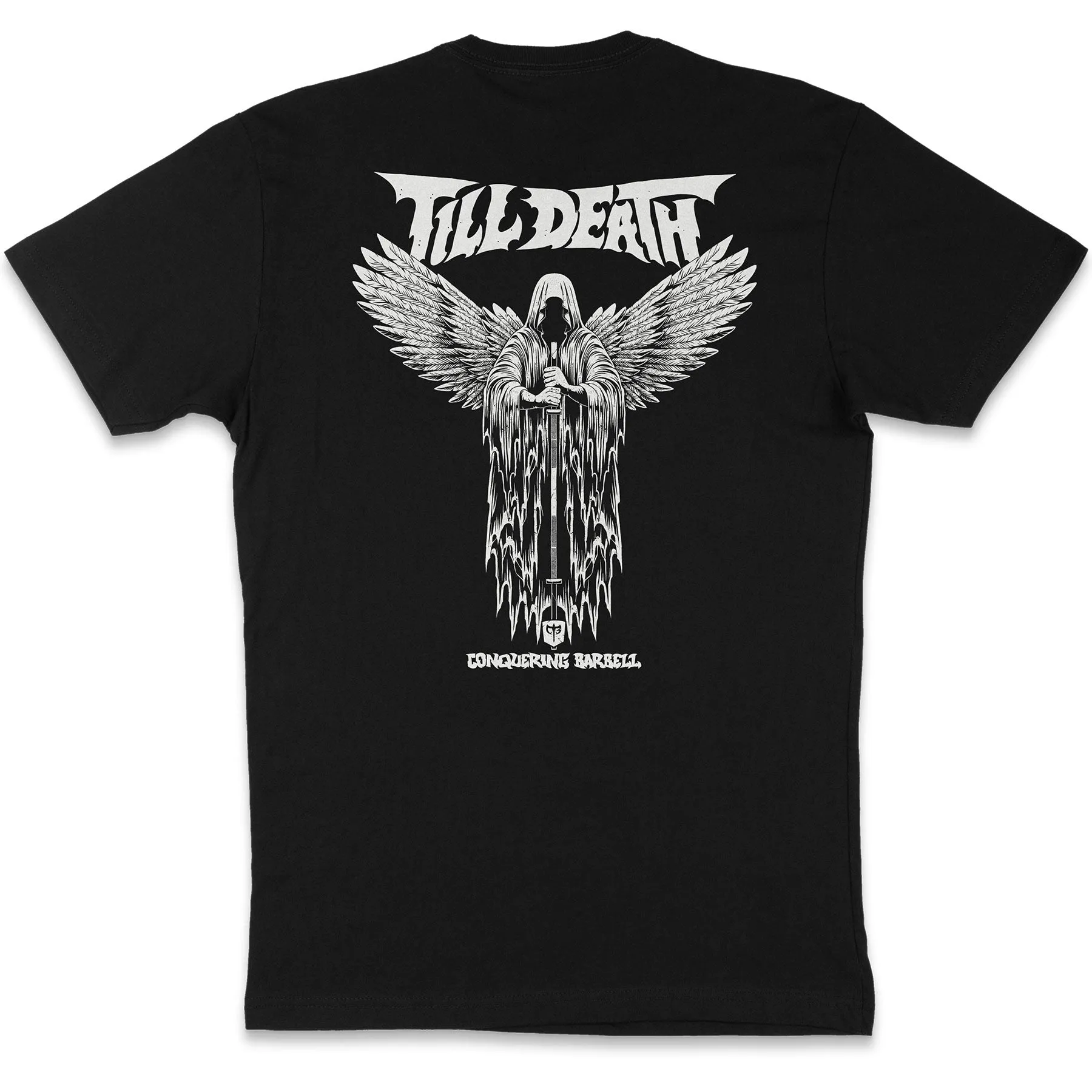 Angel of Barbell Death Tee