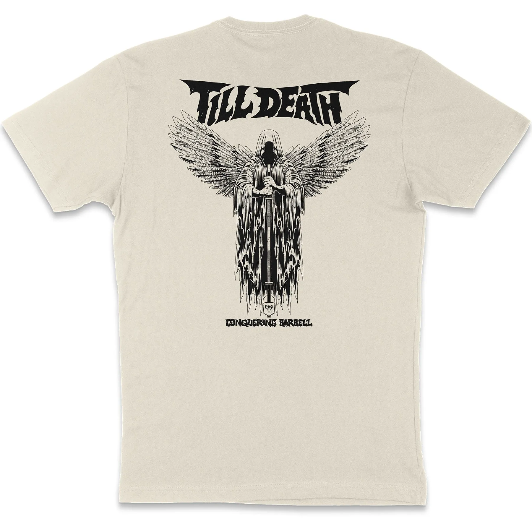 Angel of Barbell Death Tee