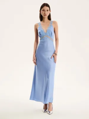 Aurelia Dress in Light Blue