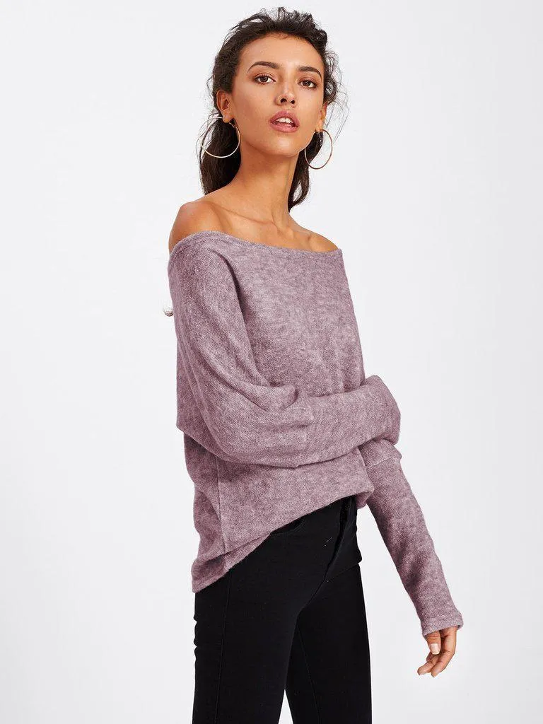 Batwing Sleeve Sweater