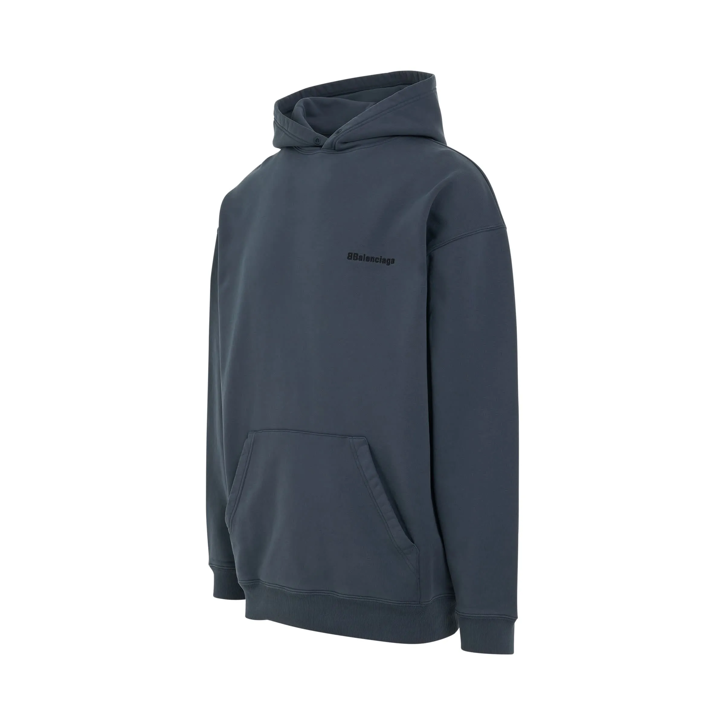 BB Paris Icon Medium Fit Hoodie in Blue/Black