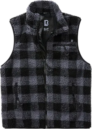 Brandit Teddyfleece vest, gray