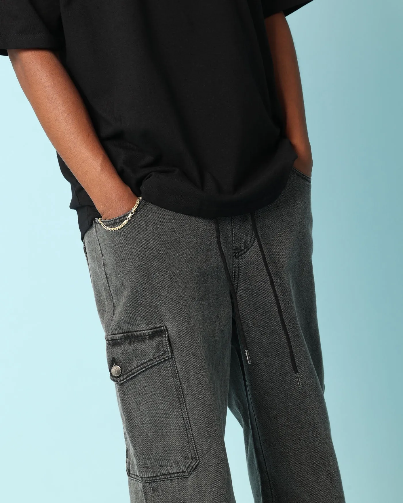 Carré Tactic Pants Washed Black