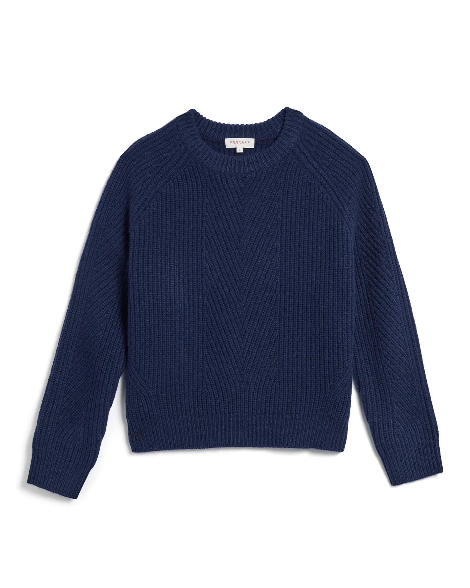 Chelsea Wool Sweater in Navy