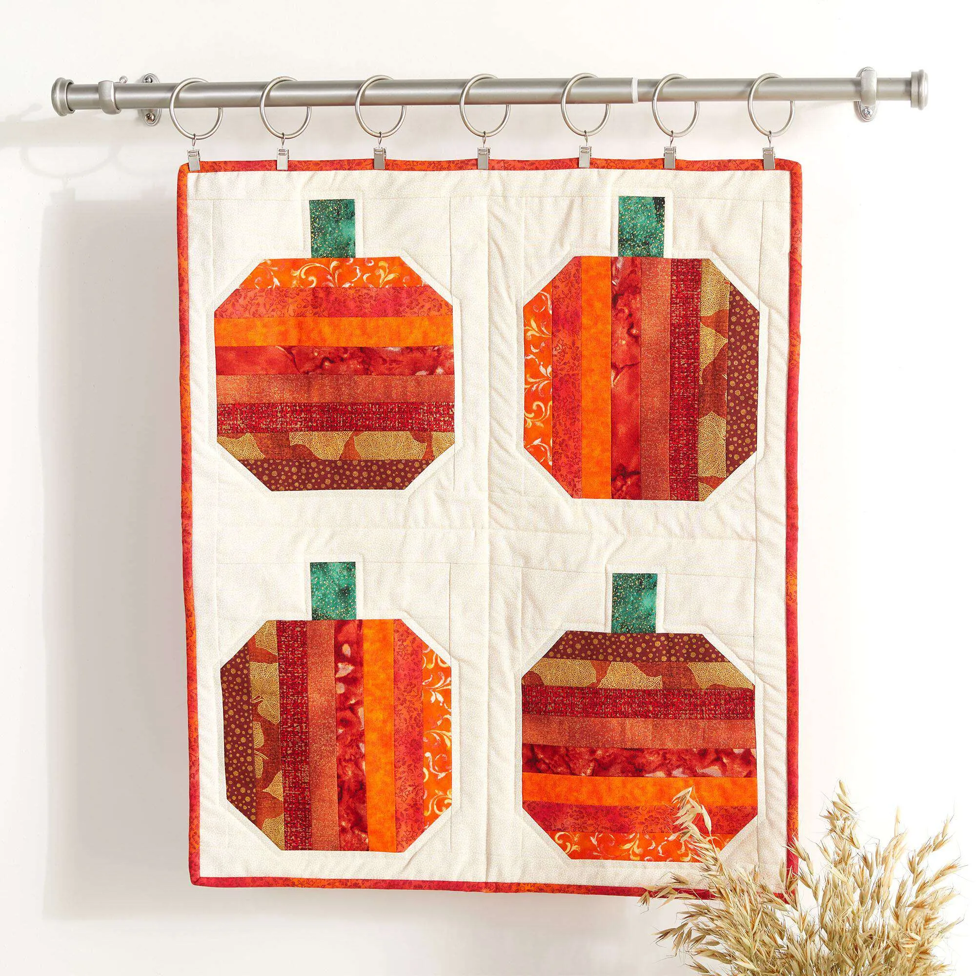 Coats & Clark Sewing Pumpkin Wall Hanging