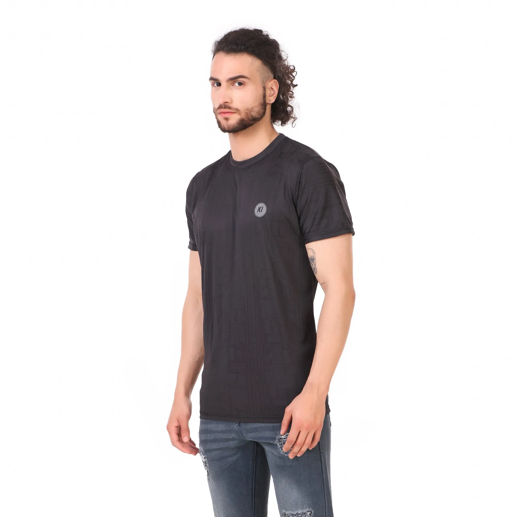 Drifit TShirt Black Melange