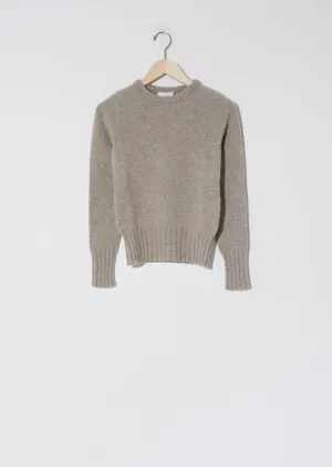 Fitted Sweater — Wisp Grey