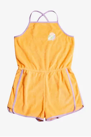 Girls Romper Roxy Glitter In The Air Mock Orange