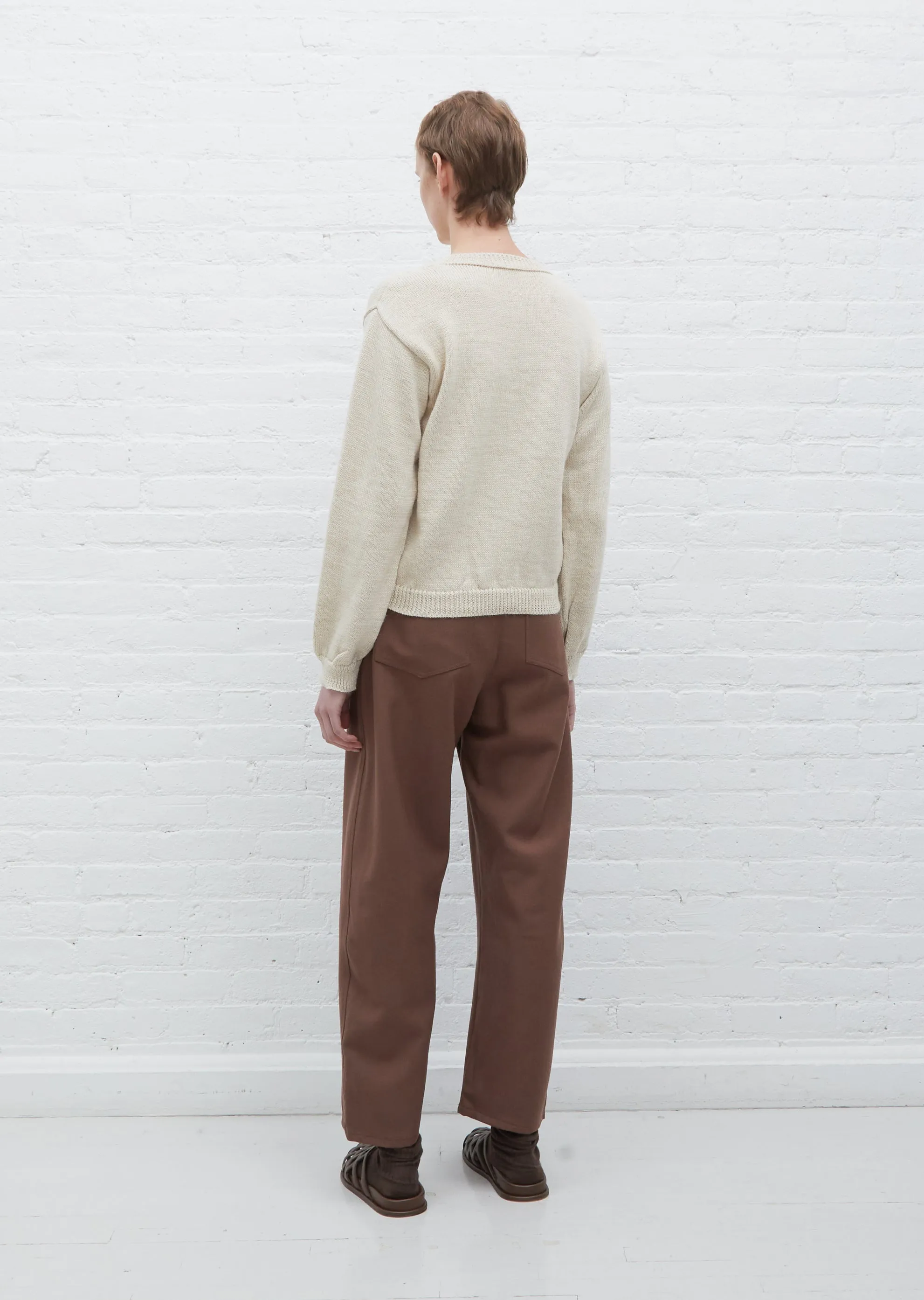 Jam Alpaca & Wool Sweater — Natural