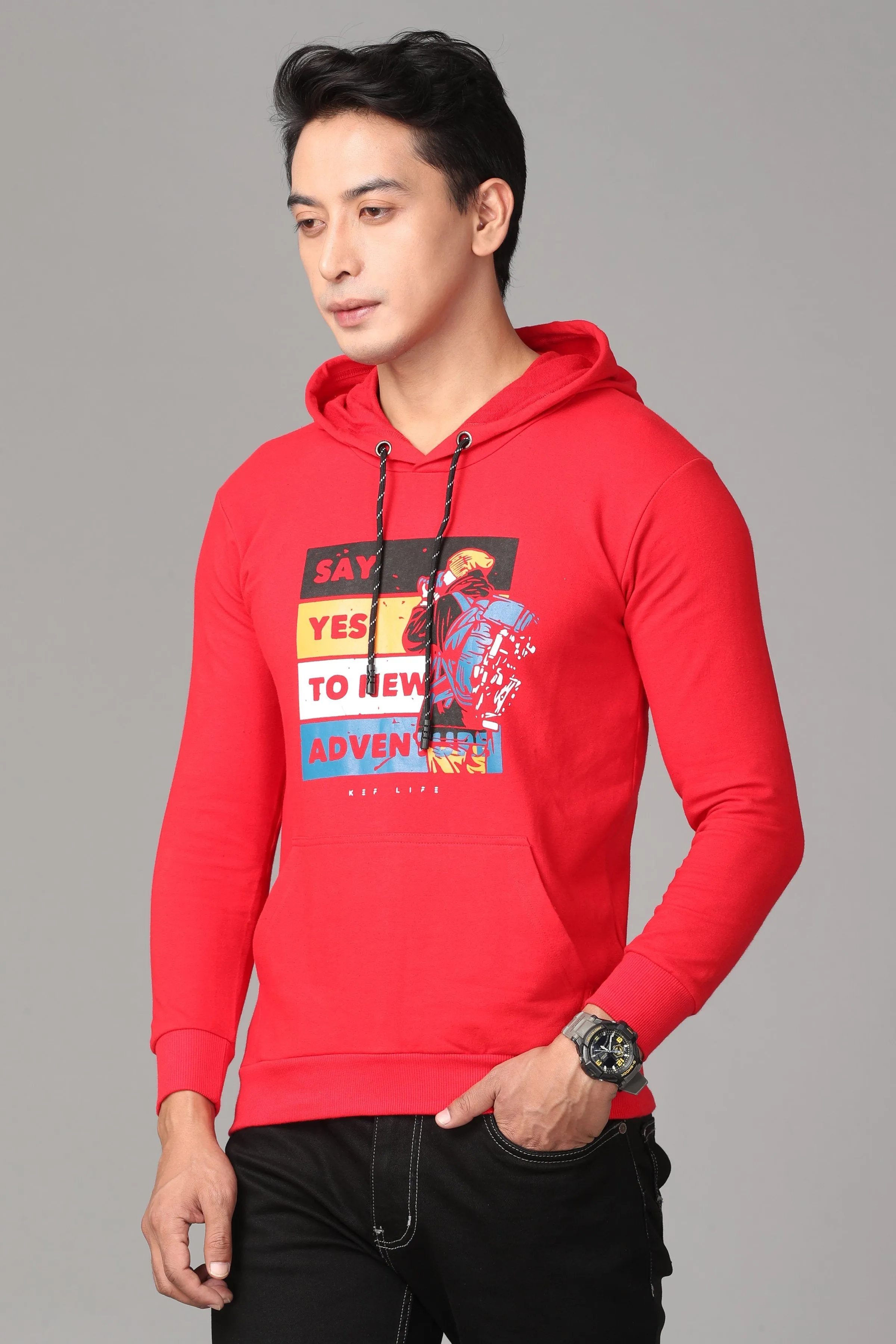 Light Red Hoodie