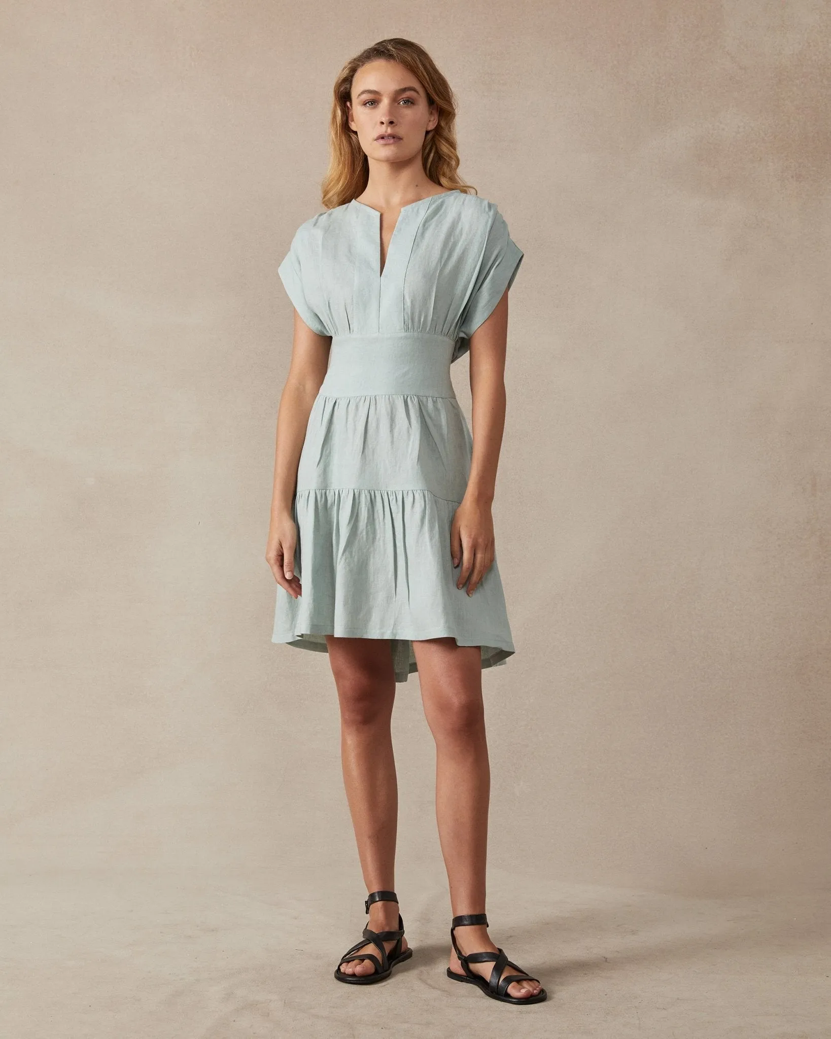 Matteo Linen Dress