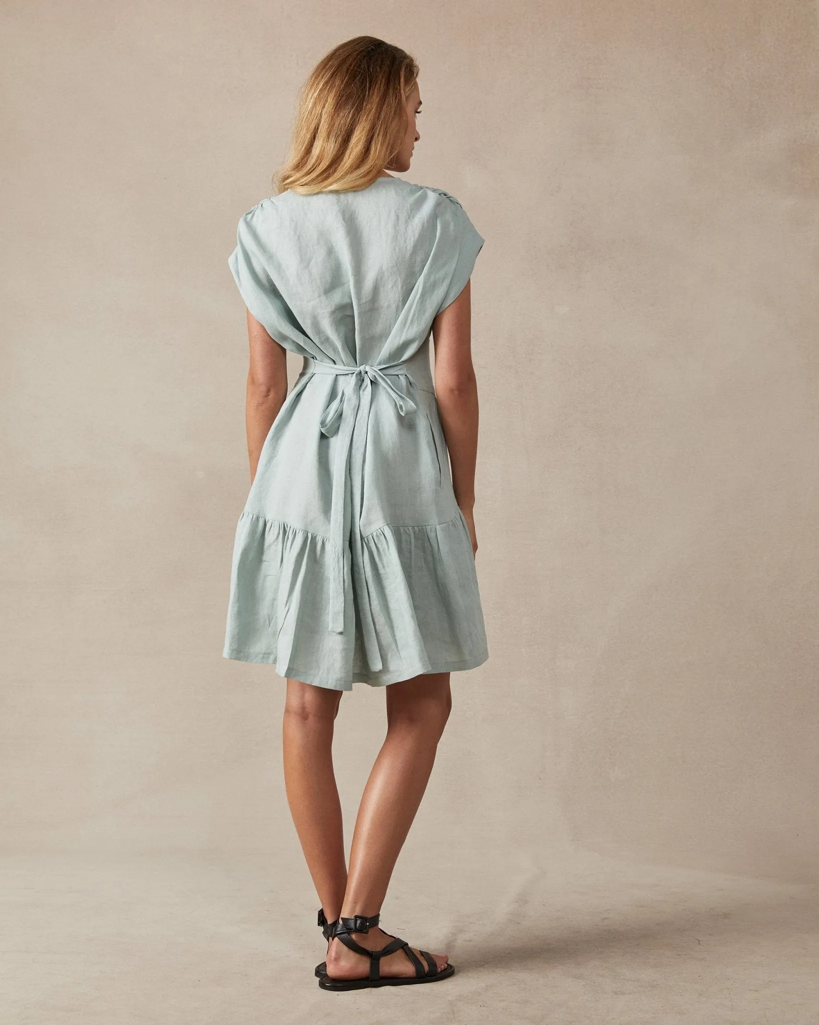 Matteo Linen Dress