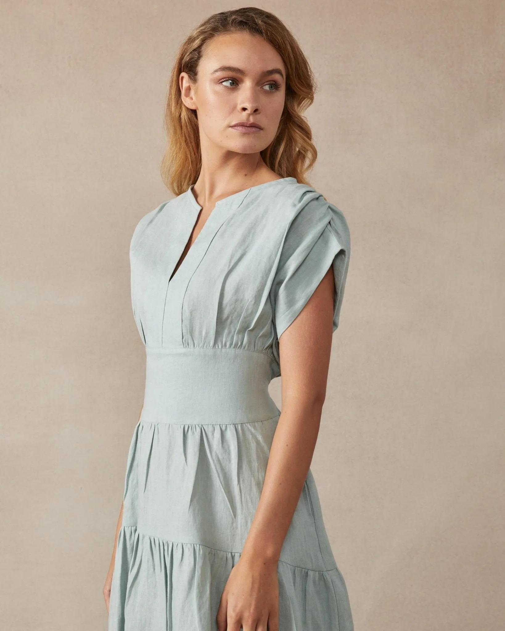 Matteo Linen Dress