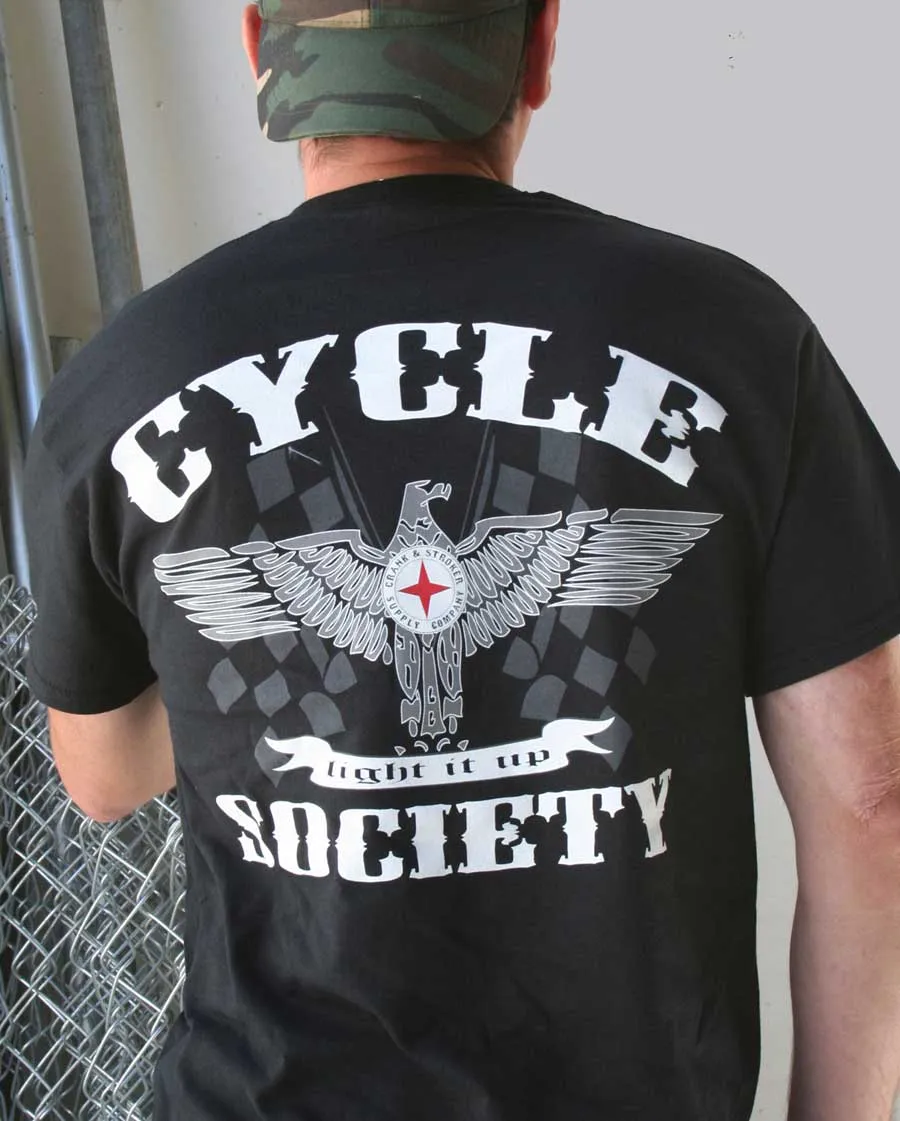 MEN'S CYCLE SOCIETY MEN'S TEE SHIRTS