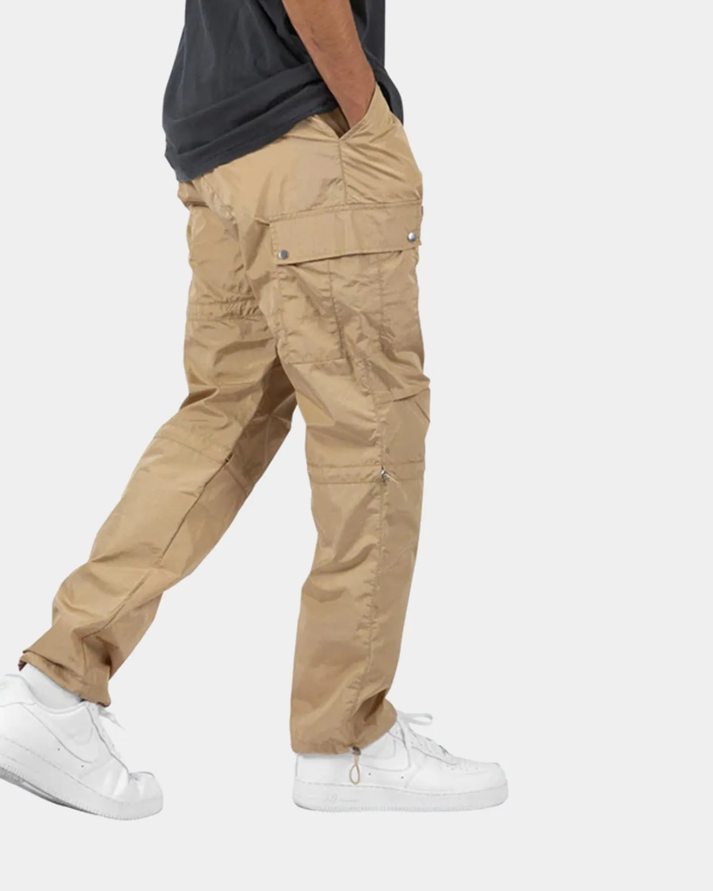 MNML Tech Cargo Pants Khaki