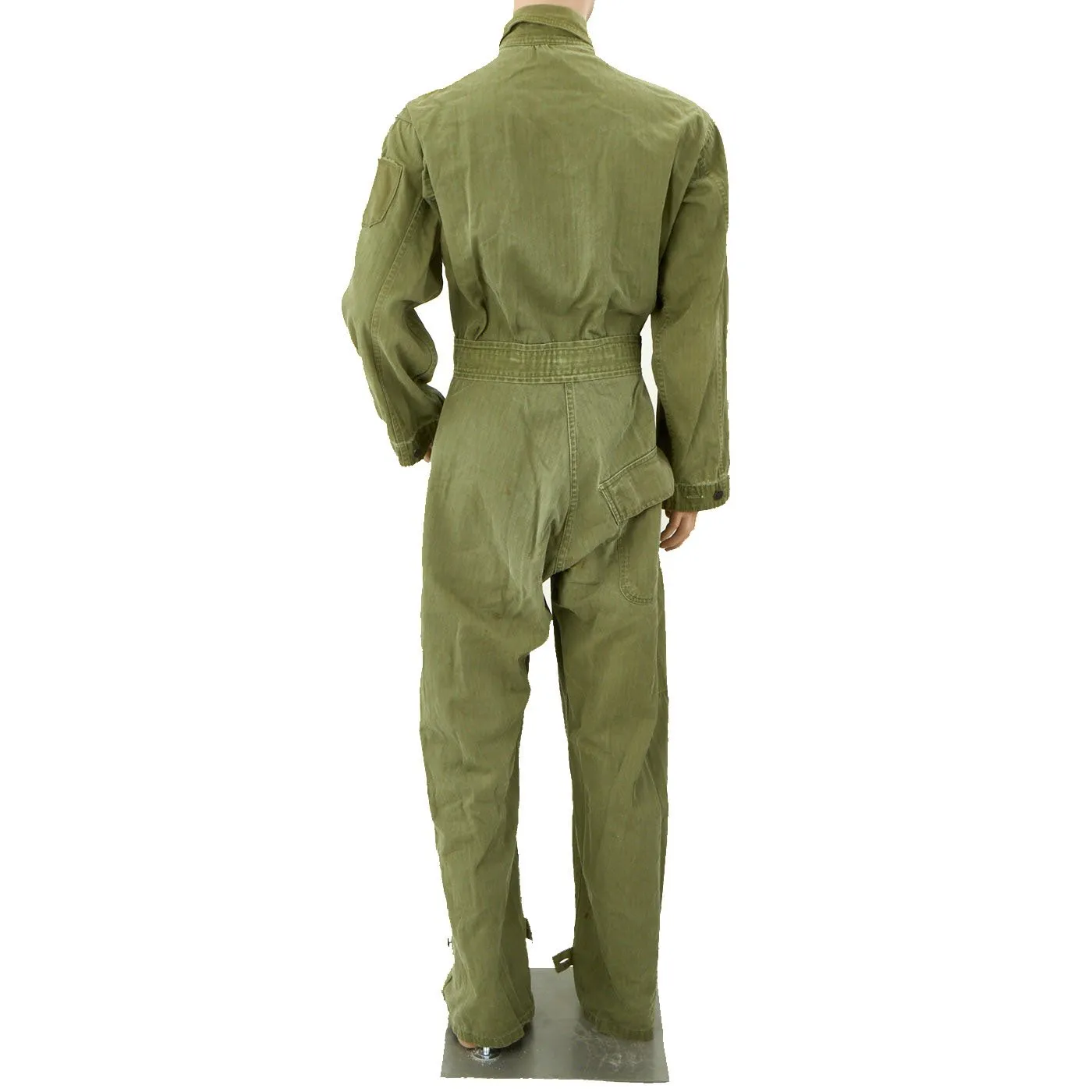 Original U.S. WWII Navy Amphibious Personnel USN Painted Wet Weather Parka - Coveralls - Arctic Overboots - As Seen In Book