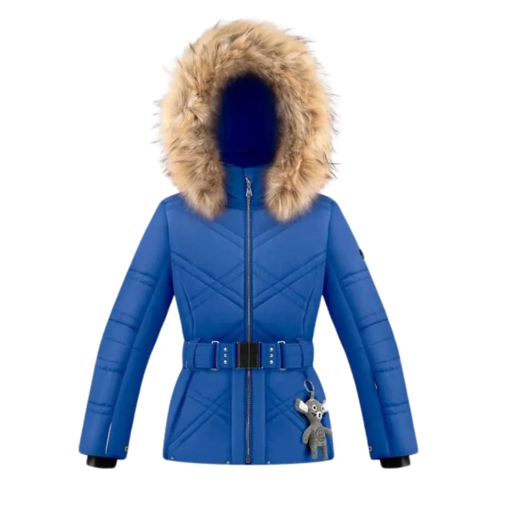 Poivre Blanc Girls Stretch Ski Jacket - Acid Blue