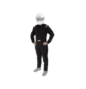 RaceQuip Chevron SFI-1 Suit - Black