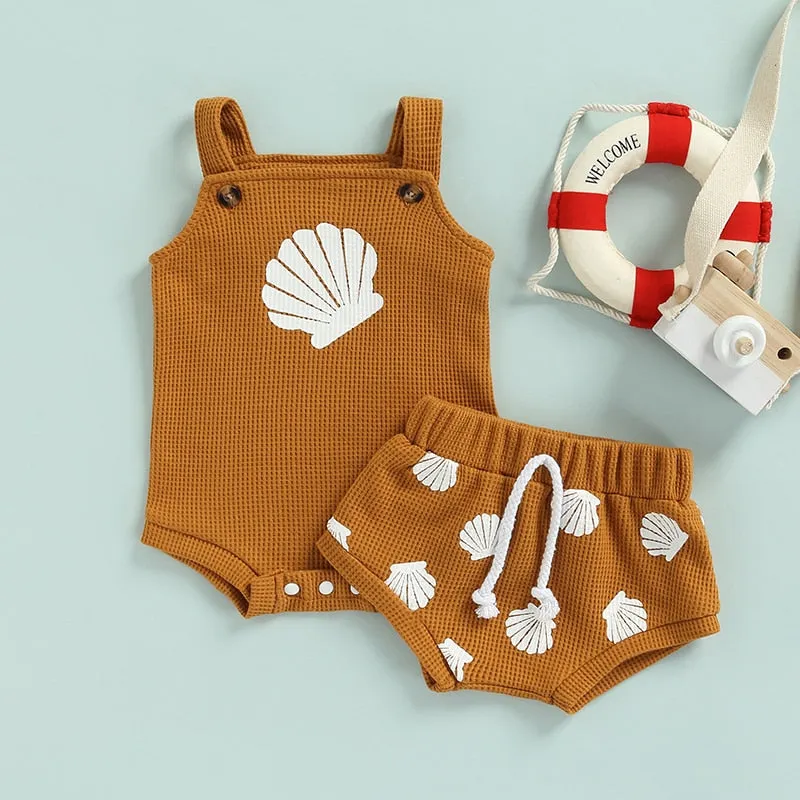 Sea Shell Knitted Set