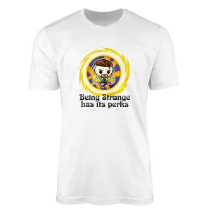 Strange Perks Designer T-Shirt