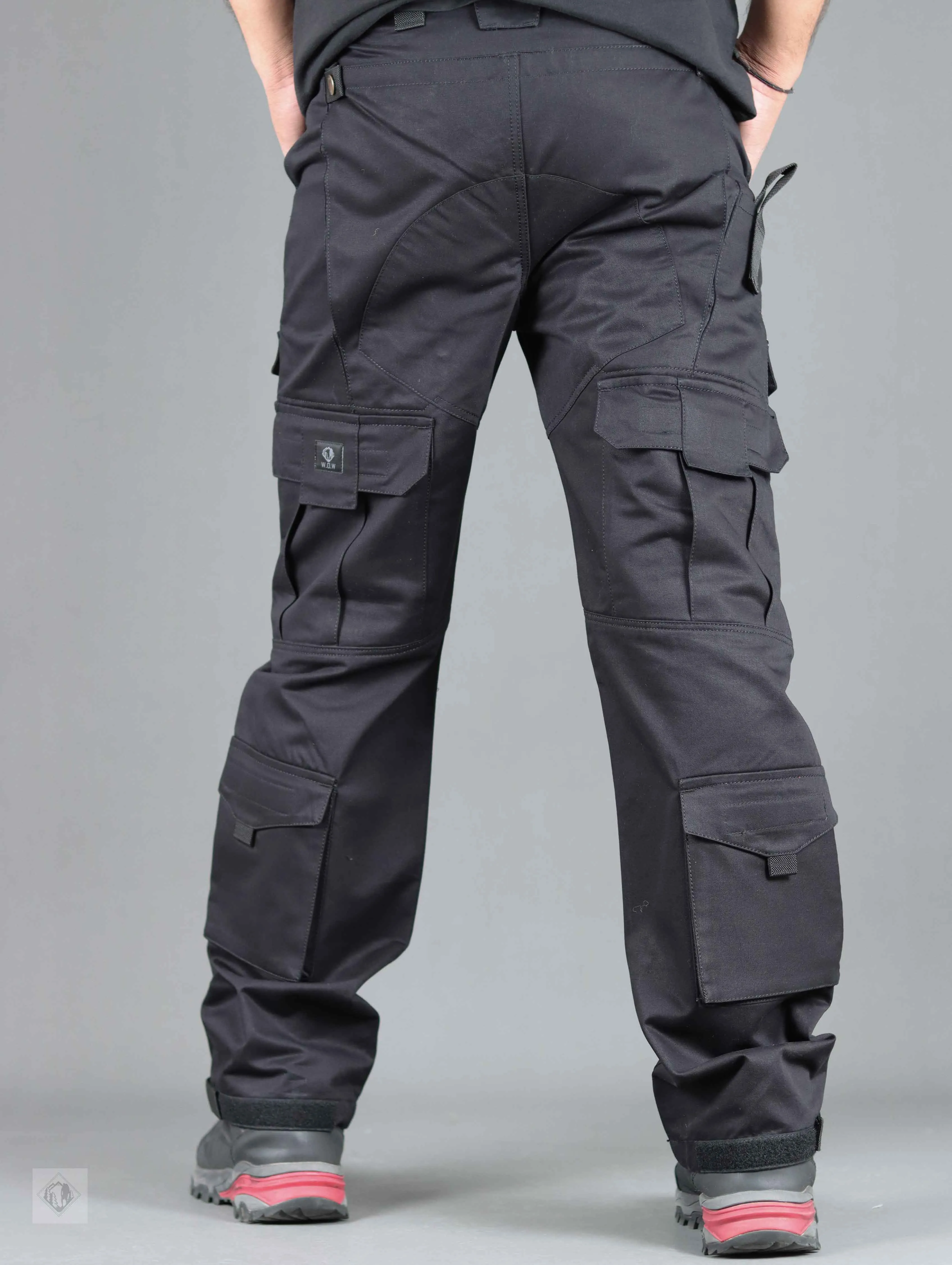 Tactical cargo adjustable waist bottom 15 spacious pockets - style -45