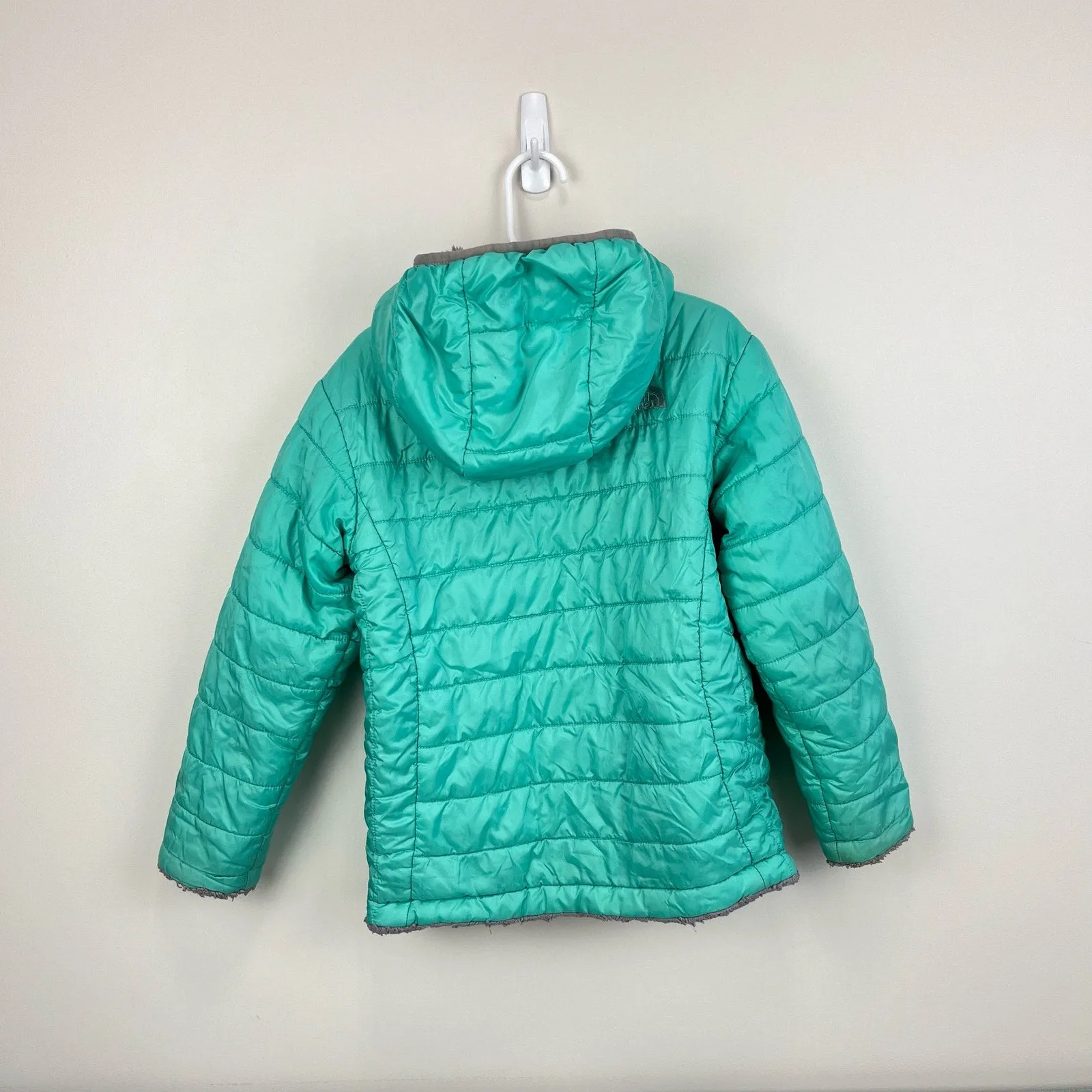 The North Face Reversible Mossbud Swirl Insulated Jacket 6