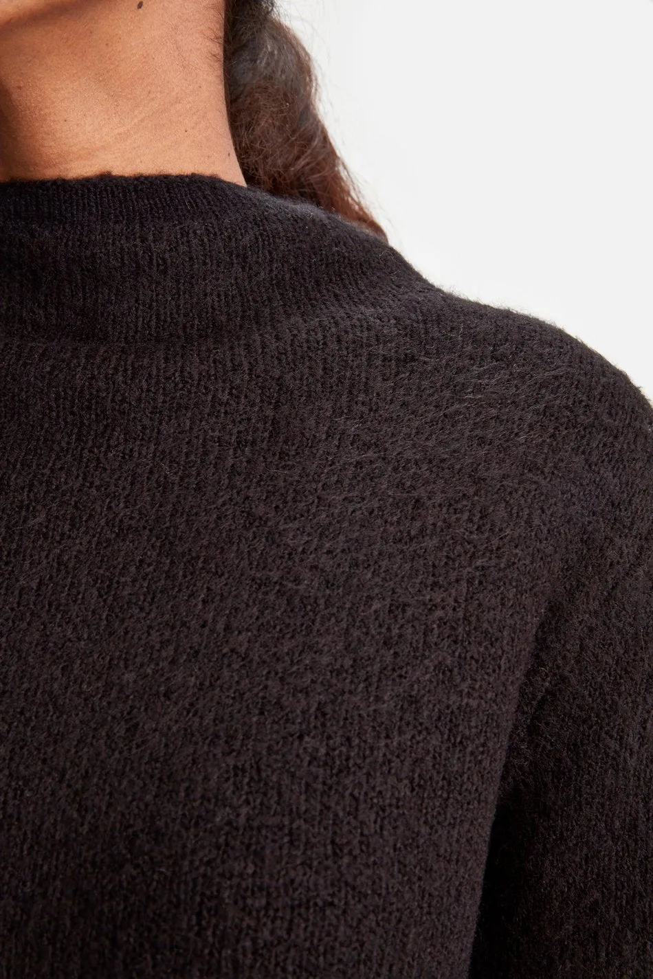 TWO-TONED SWEATER