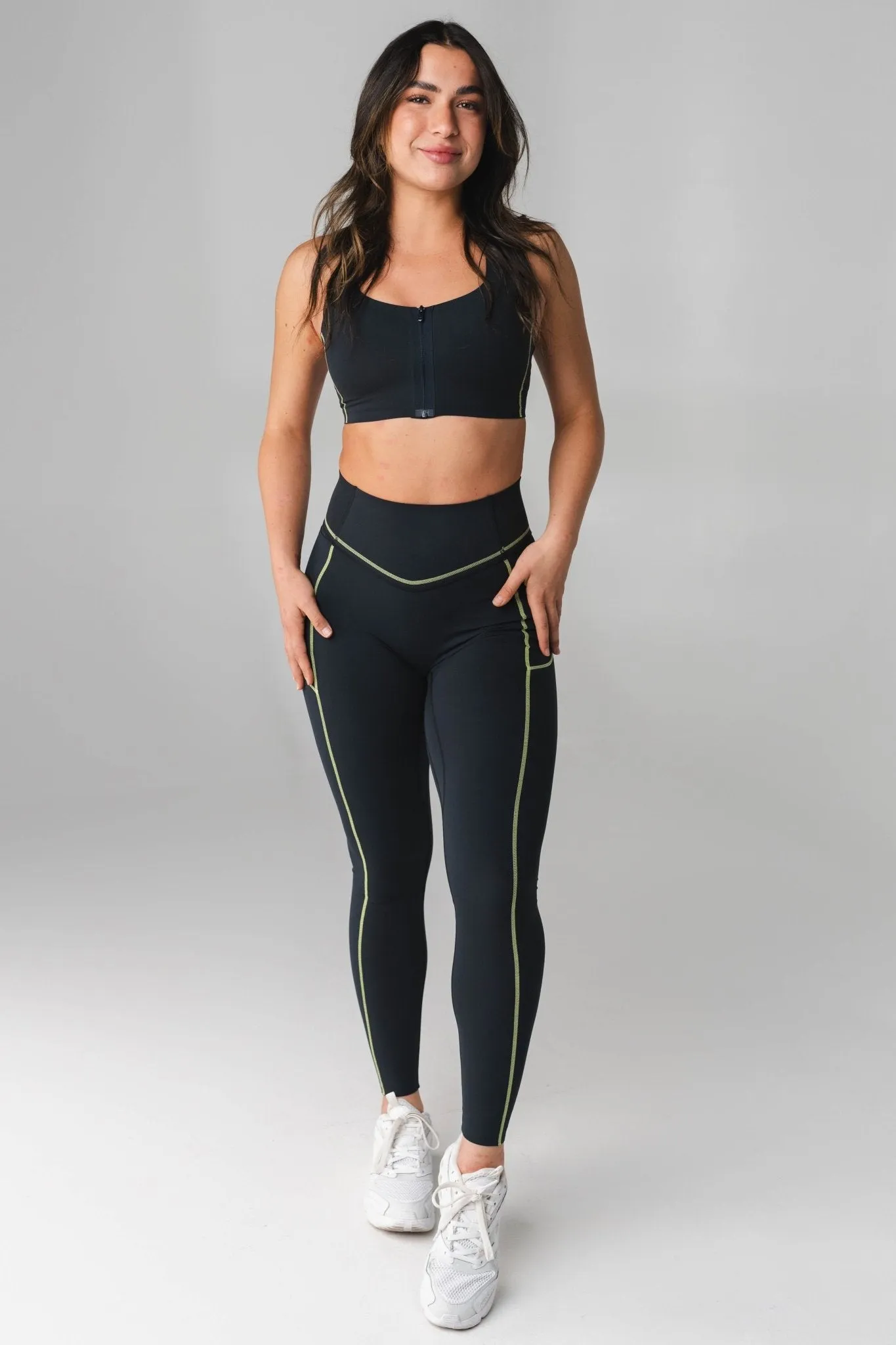 Vitality Activate Pant - Midnight Lime Contrast